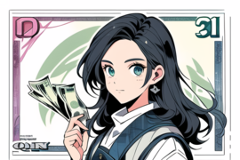 赚小钱靠勤,赚中等钱靠运,赚大钱靠德（赚点小钱靠努力）